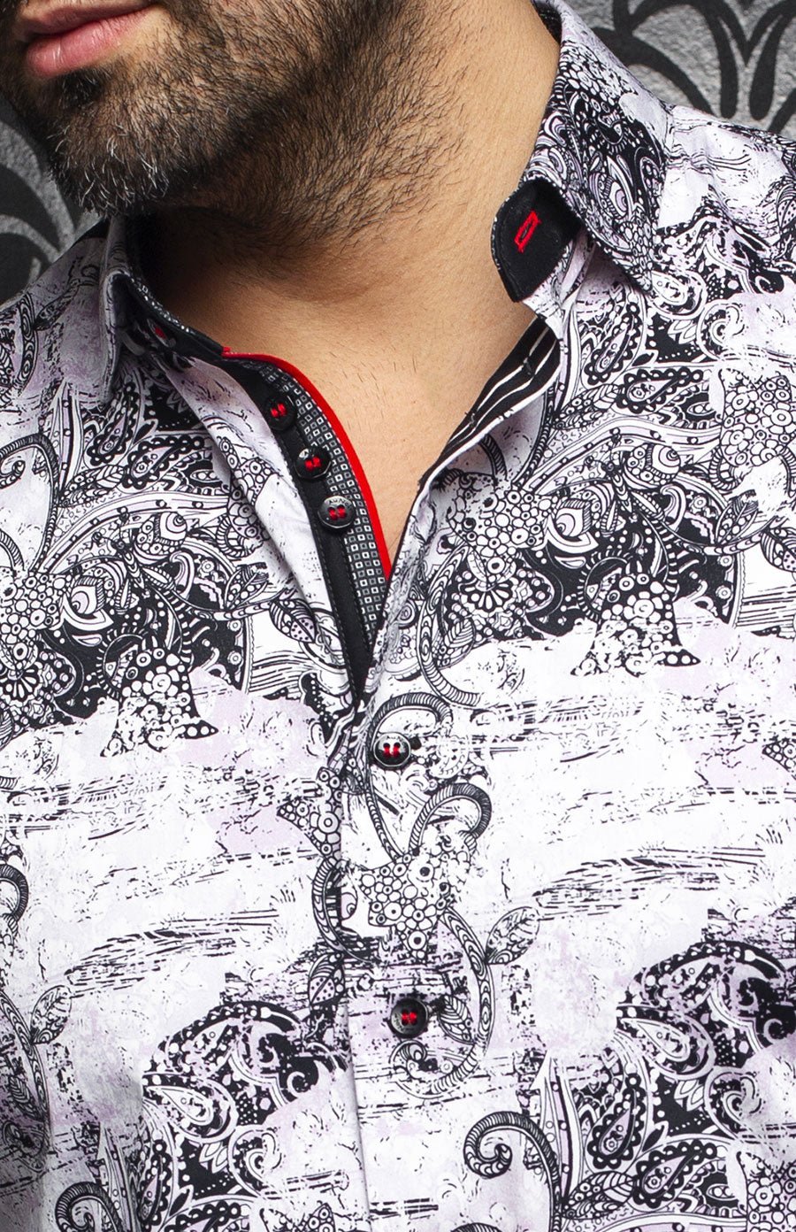 Chemise | BRANSON, Pink - AU NOIR