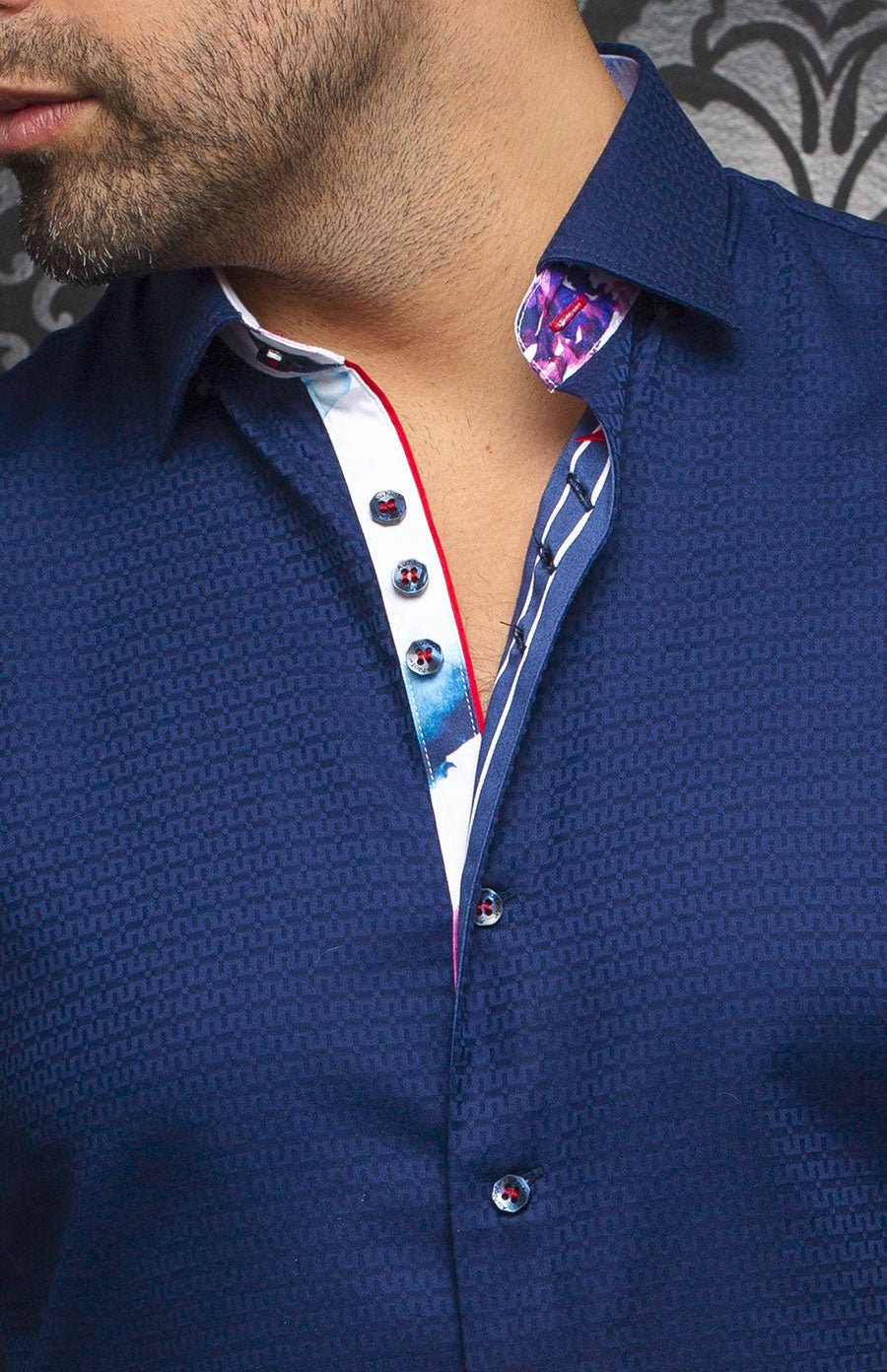 Chemise | CAREY, New blue - AU NOIR
