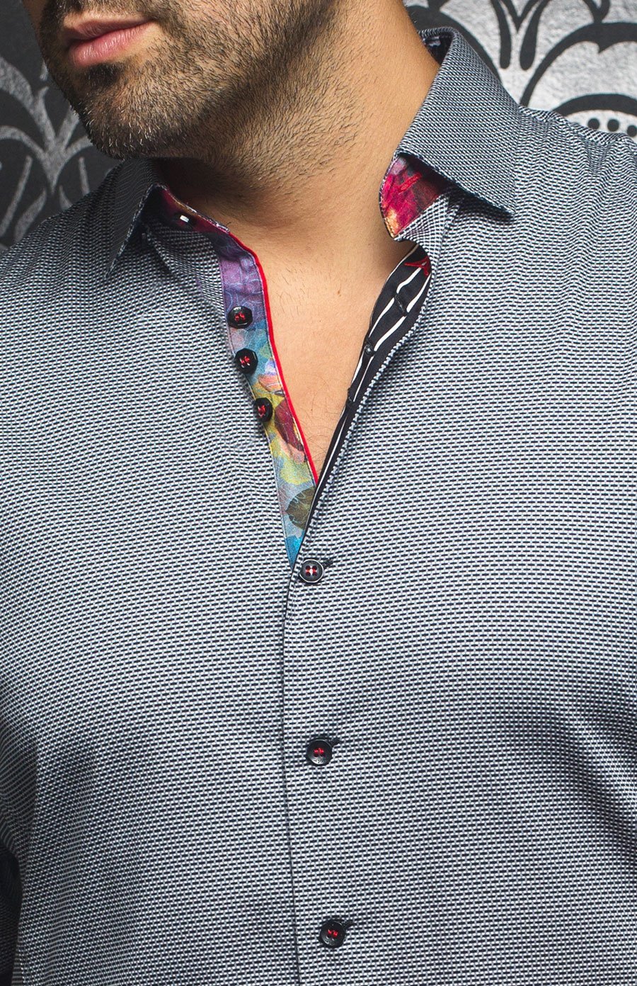 Chemise | DARWIN, black - AU NOIR