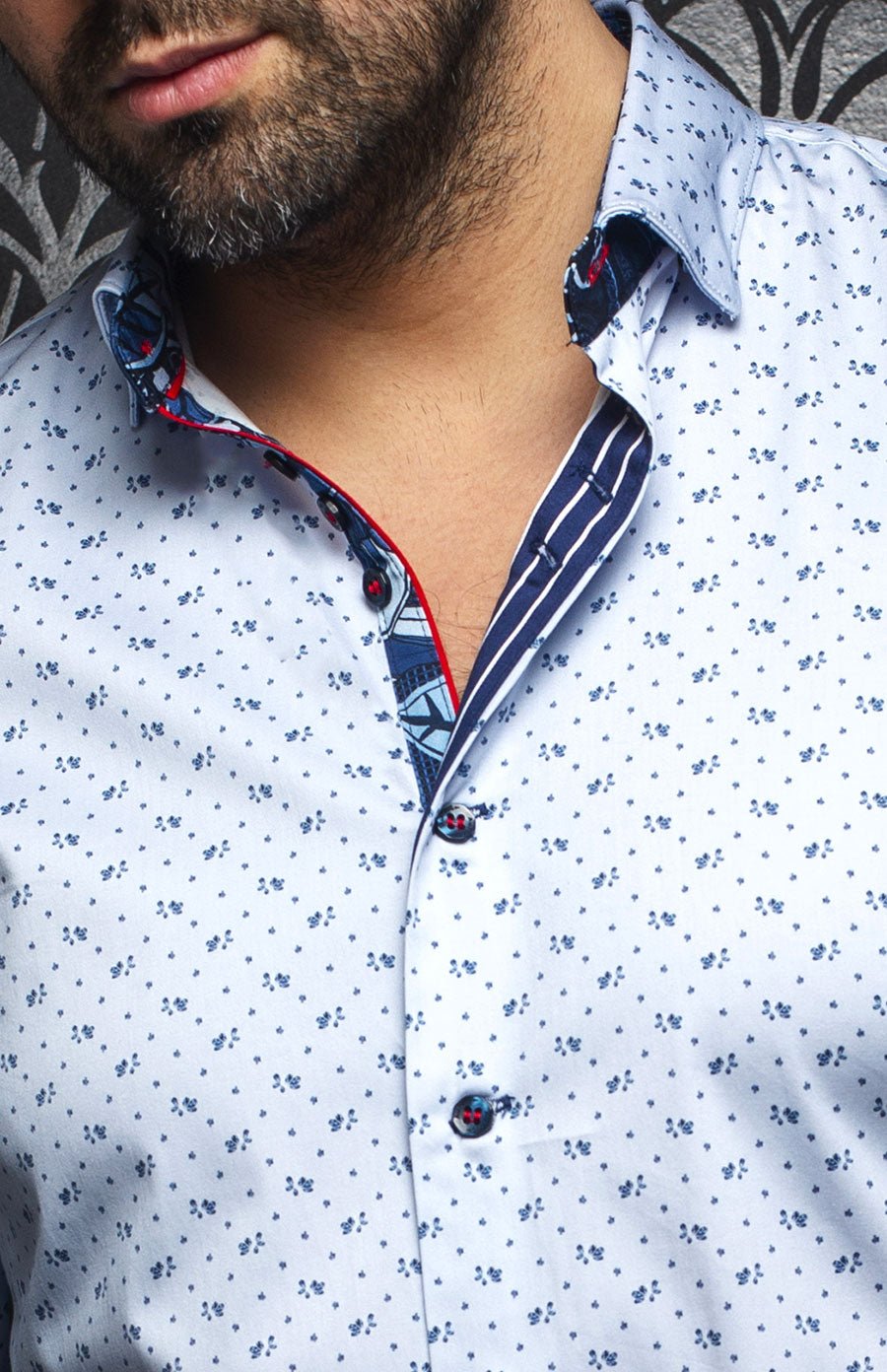 Chemise | LISMORE, Light blue - AU NOIR