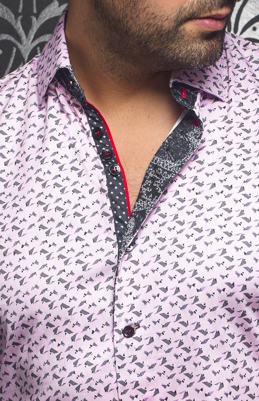 Chemise | MAKI, Pink - AU NOIR