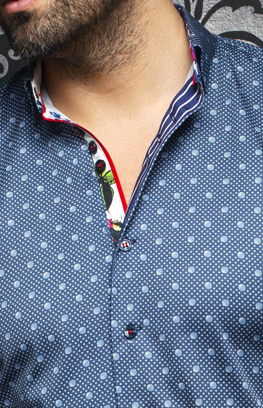 Chemise manches courtes | DERWENT, Navy - AU NOIR
