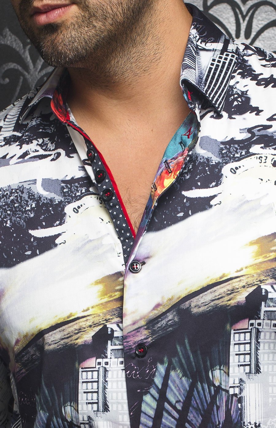 Chemise | POSITANO, Multi - AU NOIR