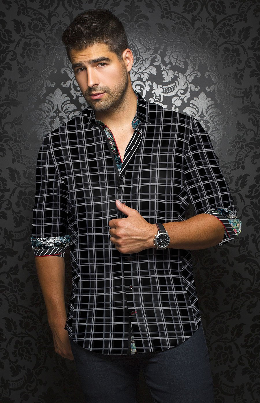Chemise | RAMASSER, Black - AU NOIR