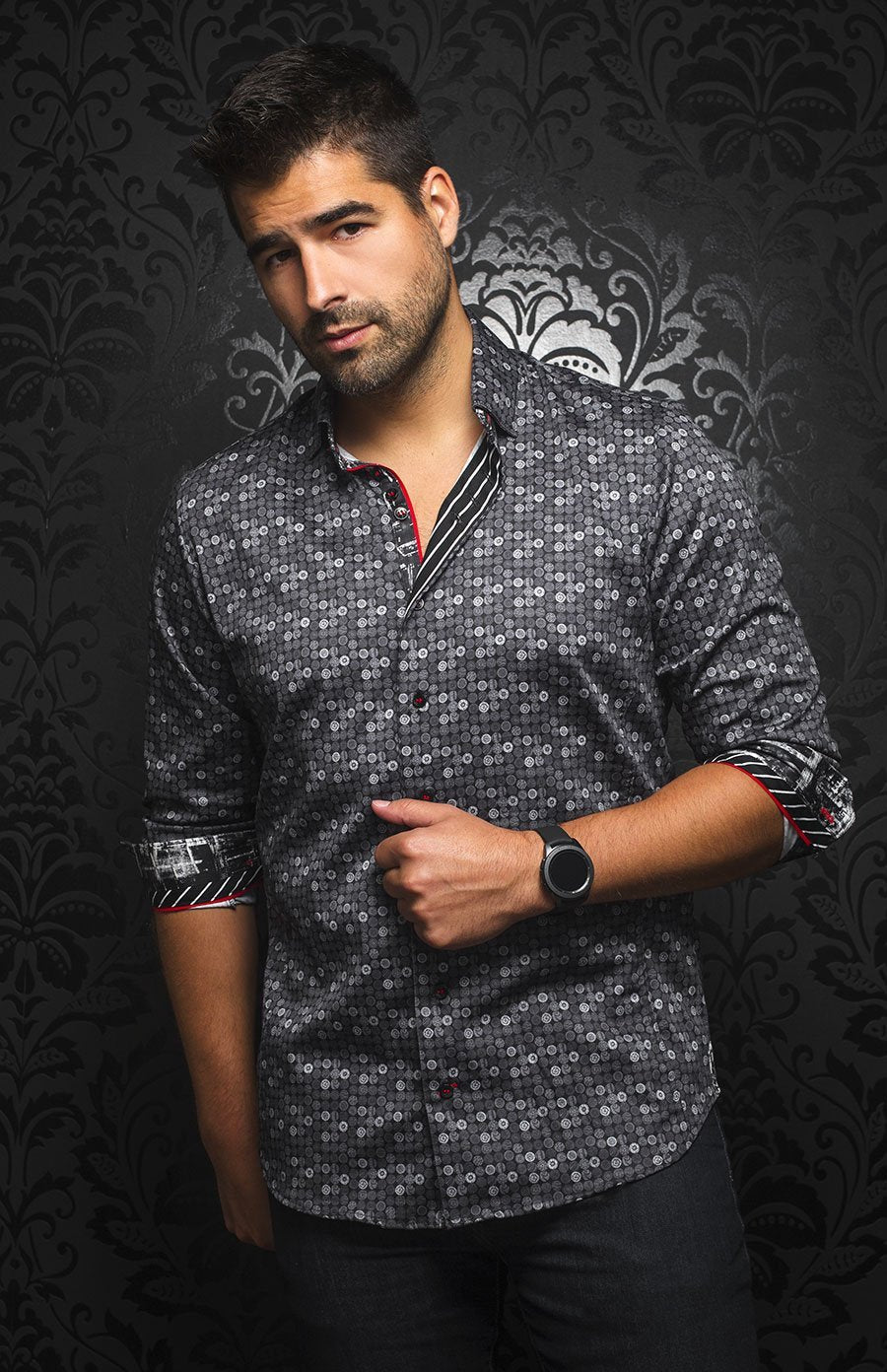 Chemise | RENOIR, Black - AU NOIR