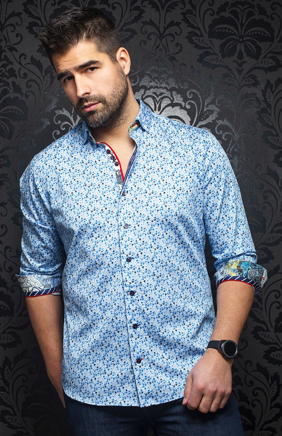 Chemise | RICHEMONT, Light blue - AU NOIR