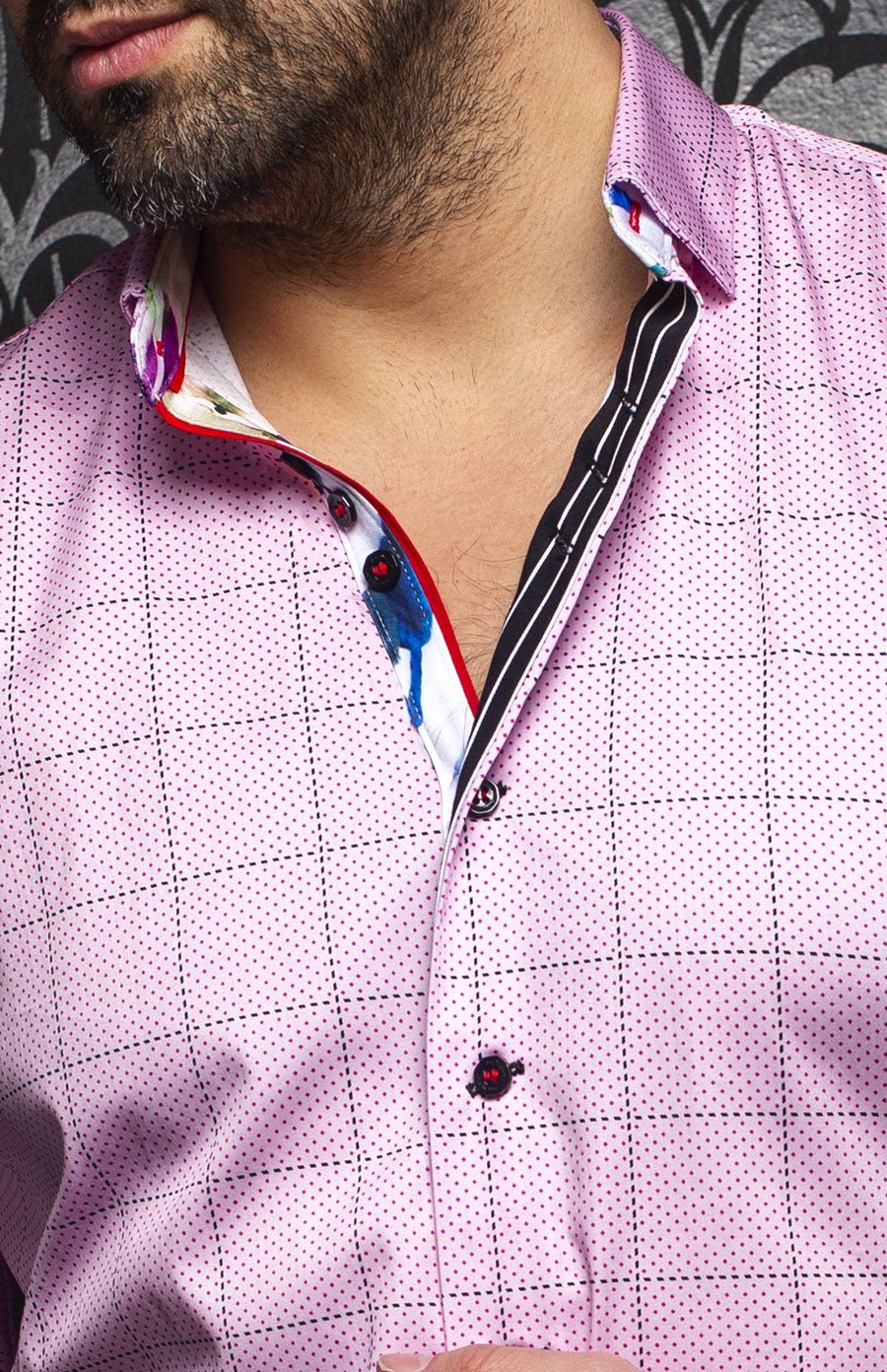 Chemise | ROVNO, Pink - AU NOIR