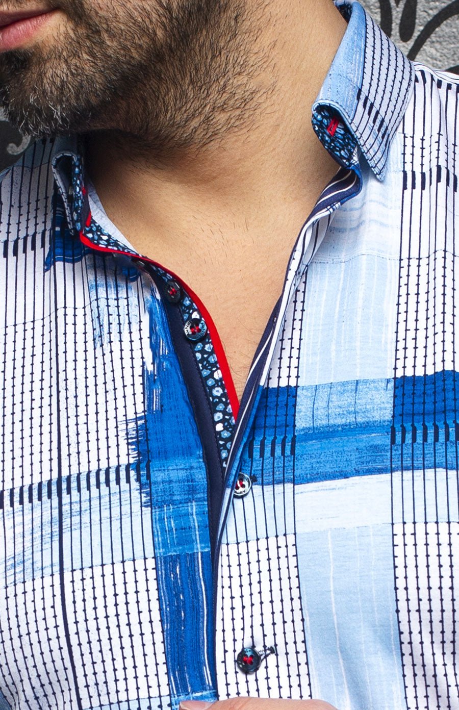Chemise | RUBICON, White - AU NOIR