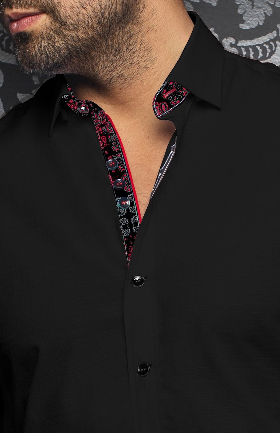 Chemise | SEVGI, Black - AU NOIR