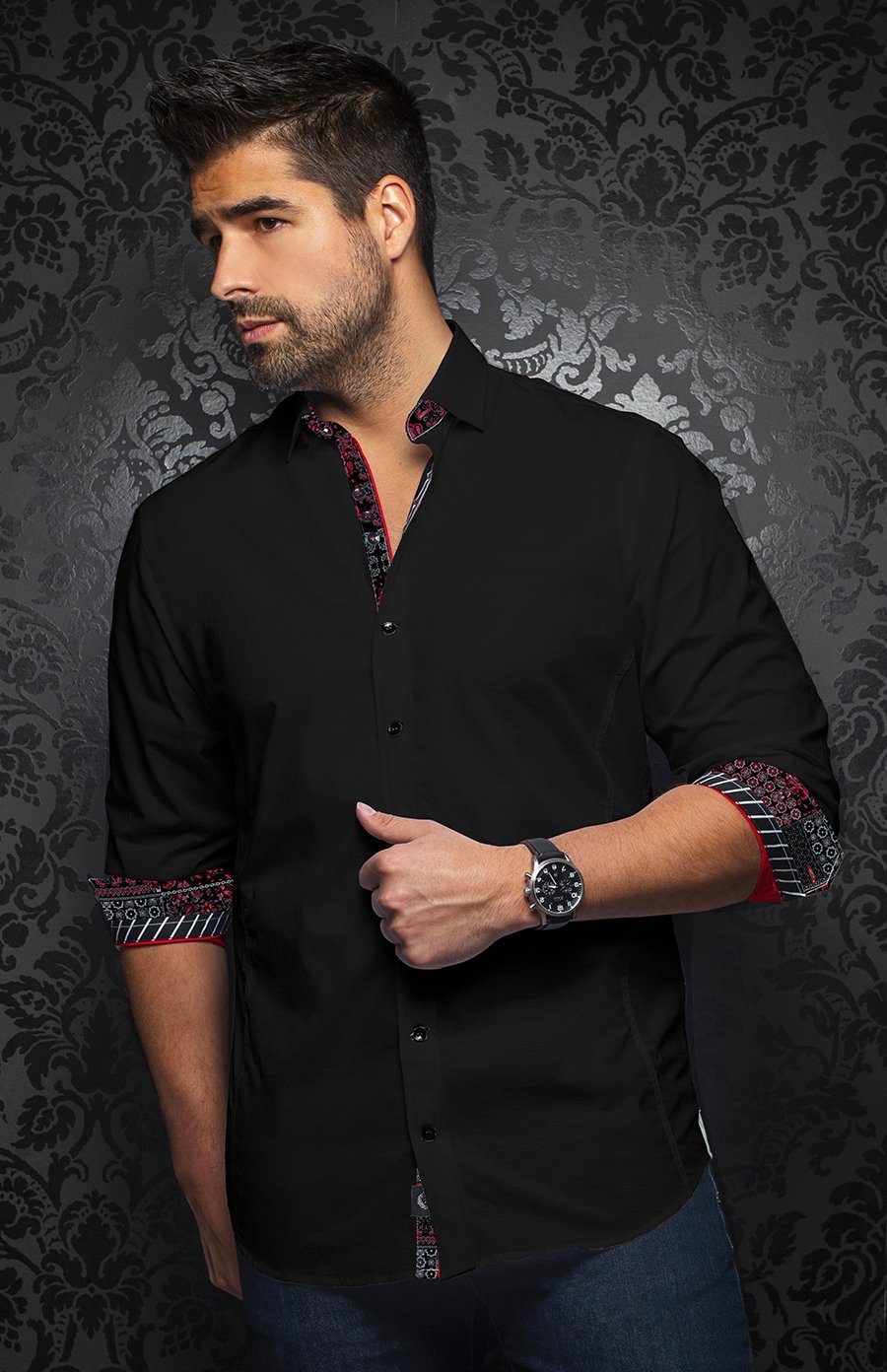 Chemise | SEVGI, Black - AU NOIR