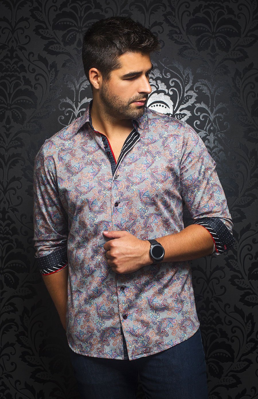 Chemise | TAKASHI, Gold - AU NOIR