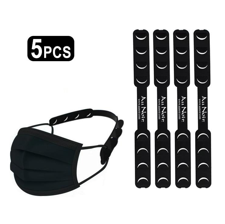 Crochet d'Extension pour masque, paquet de 5 - AU NOIR