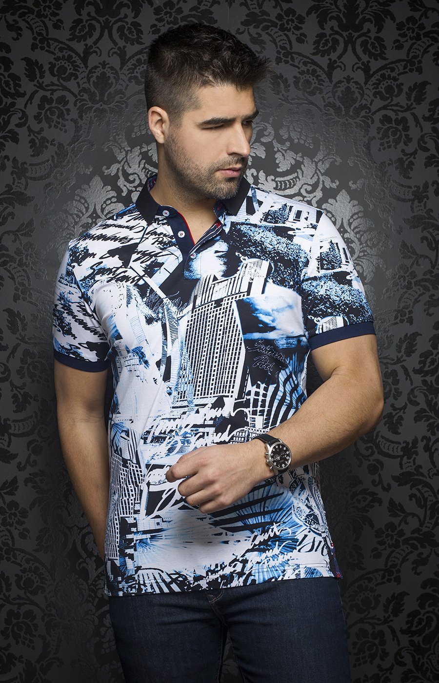 EL POSTO, light blue - AU NOIR