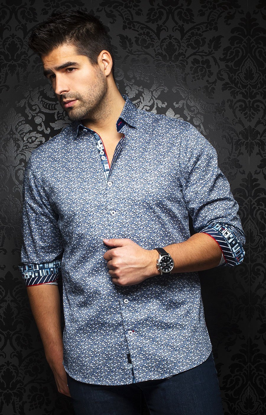 FIORE, navy - AUNOIR