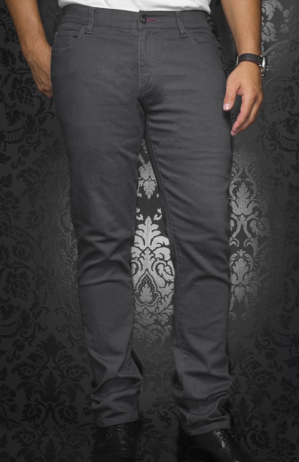 JOHNNY C, grey - AUNOIR