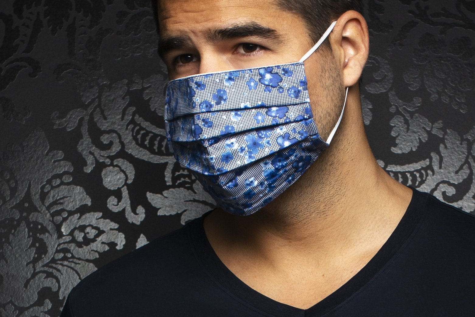 Masque AN75-JOHN FRANÇOIS, blue - AUNOIR