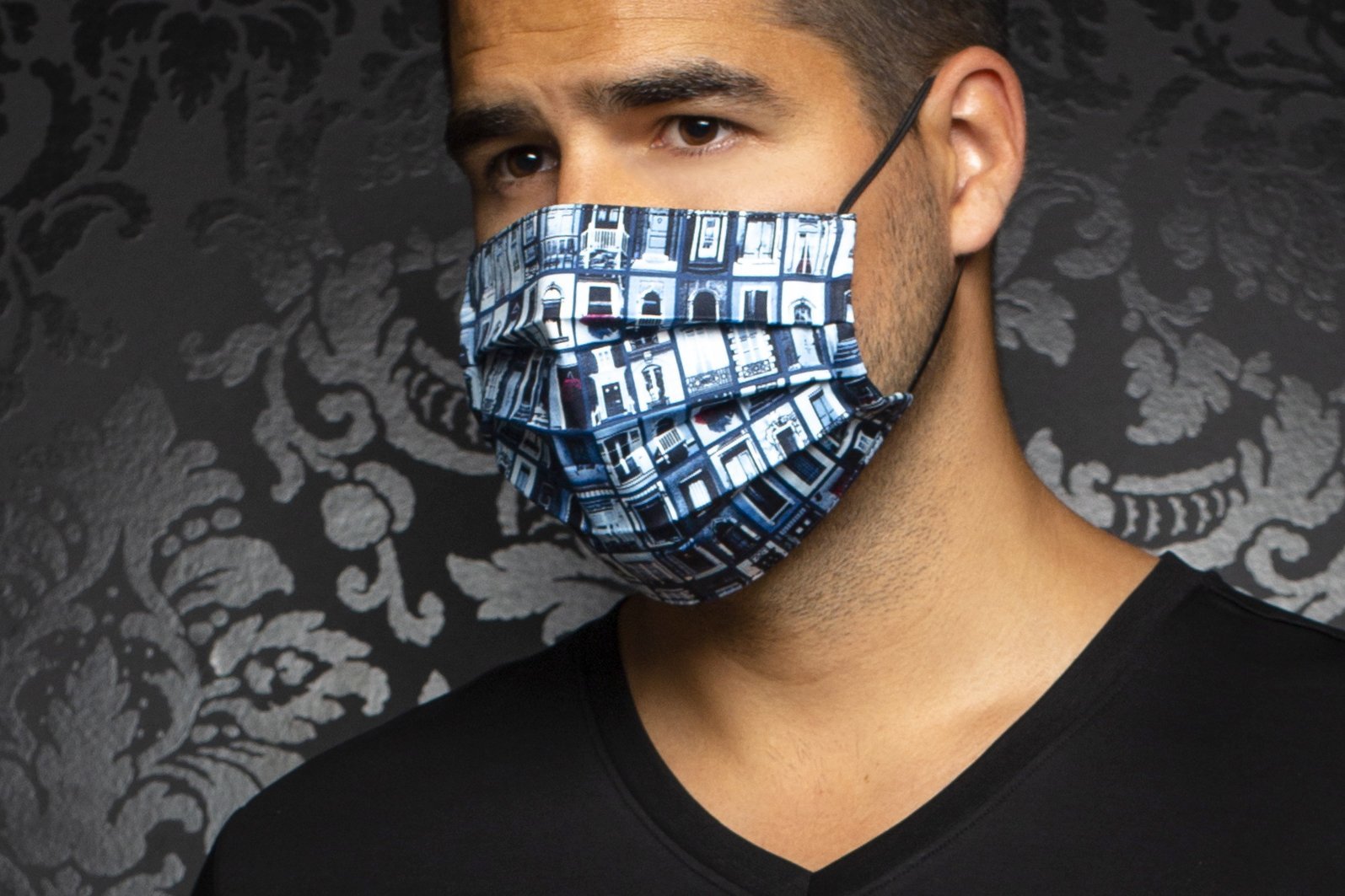 Masque AN75-PORTAS, navy - AUNOIR