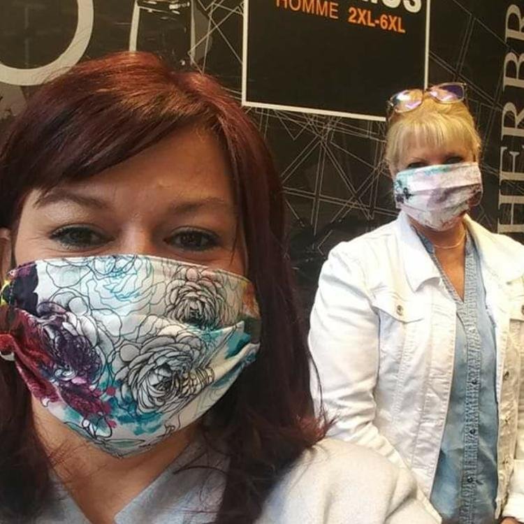 Masque AN75-VINCENT, white multi - AUNOIR