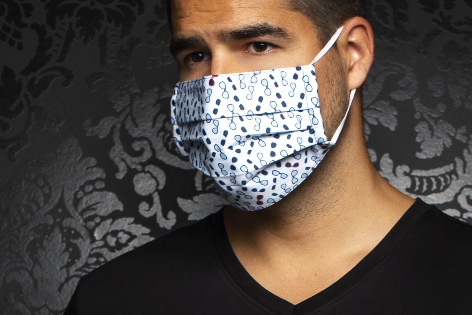 Masque AN75-WHISKY, light blue - AUNOIR