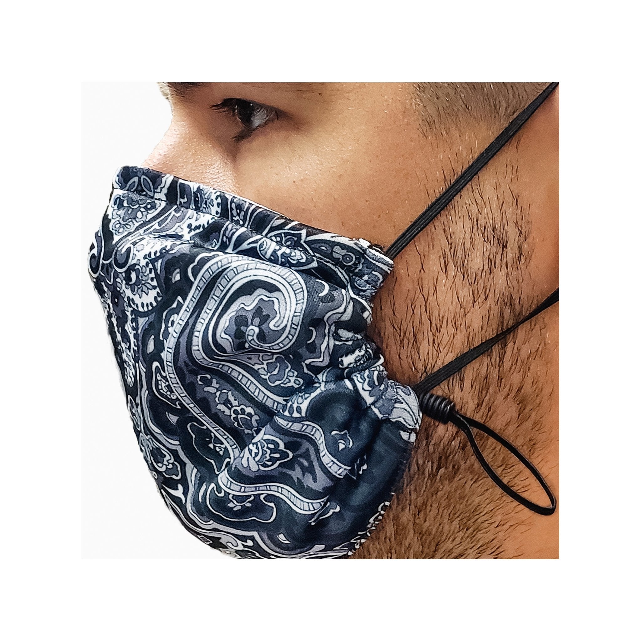 Masque ANHBRD abstract speed midnight - AU NOIR