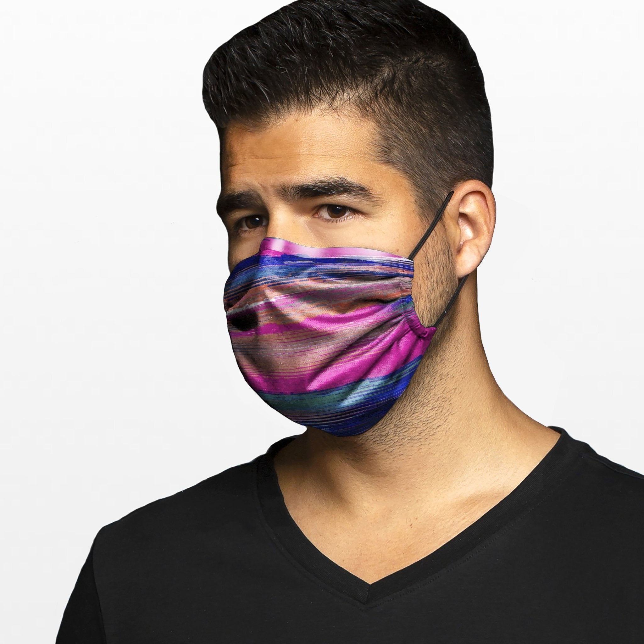 Masque ANHBRD abstract stripes multi - AU NOIR