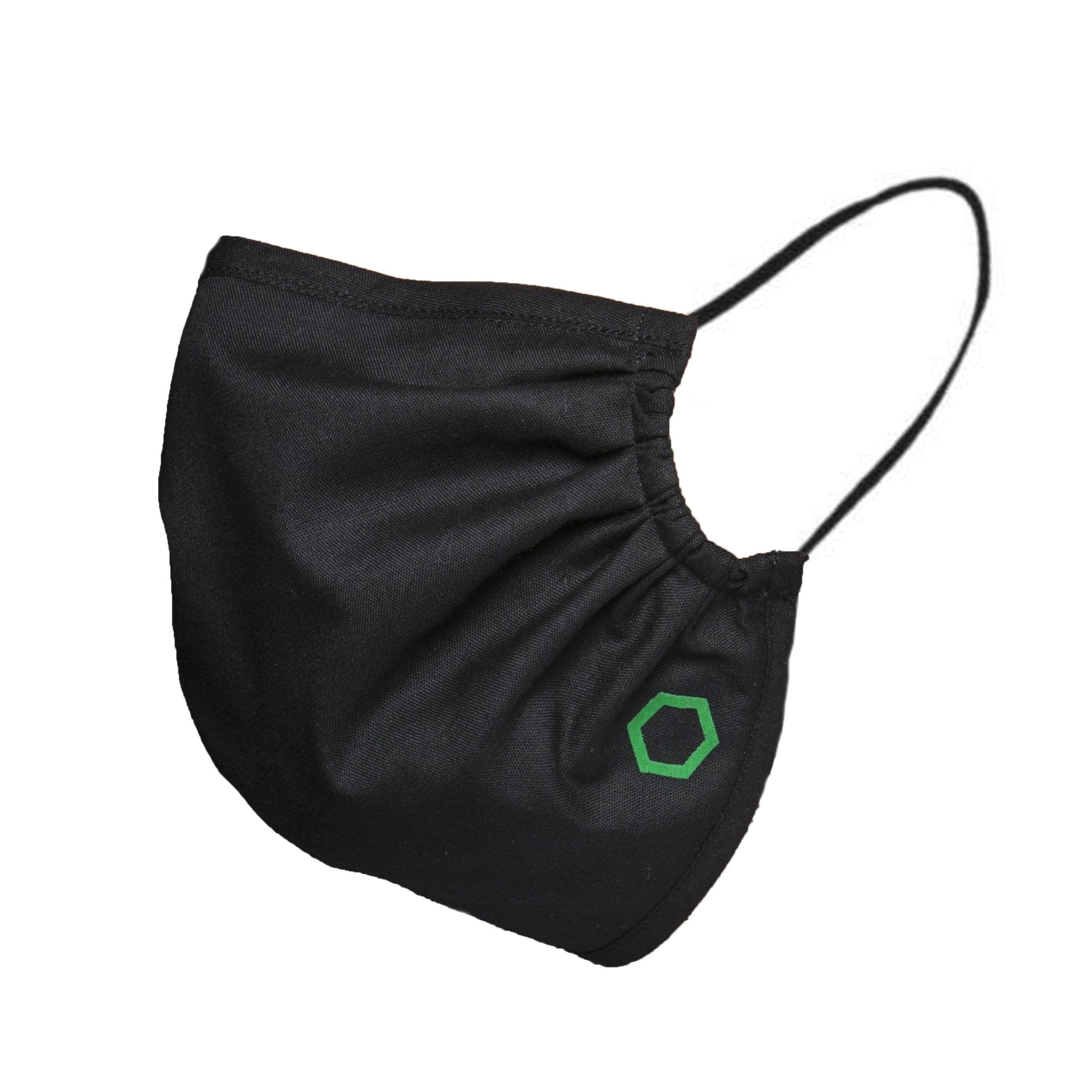 Masque ANHBRD noir avec logo - AU NOIR
