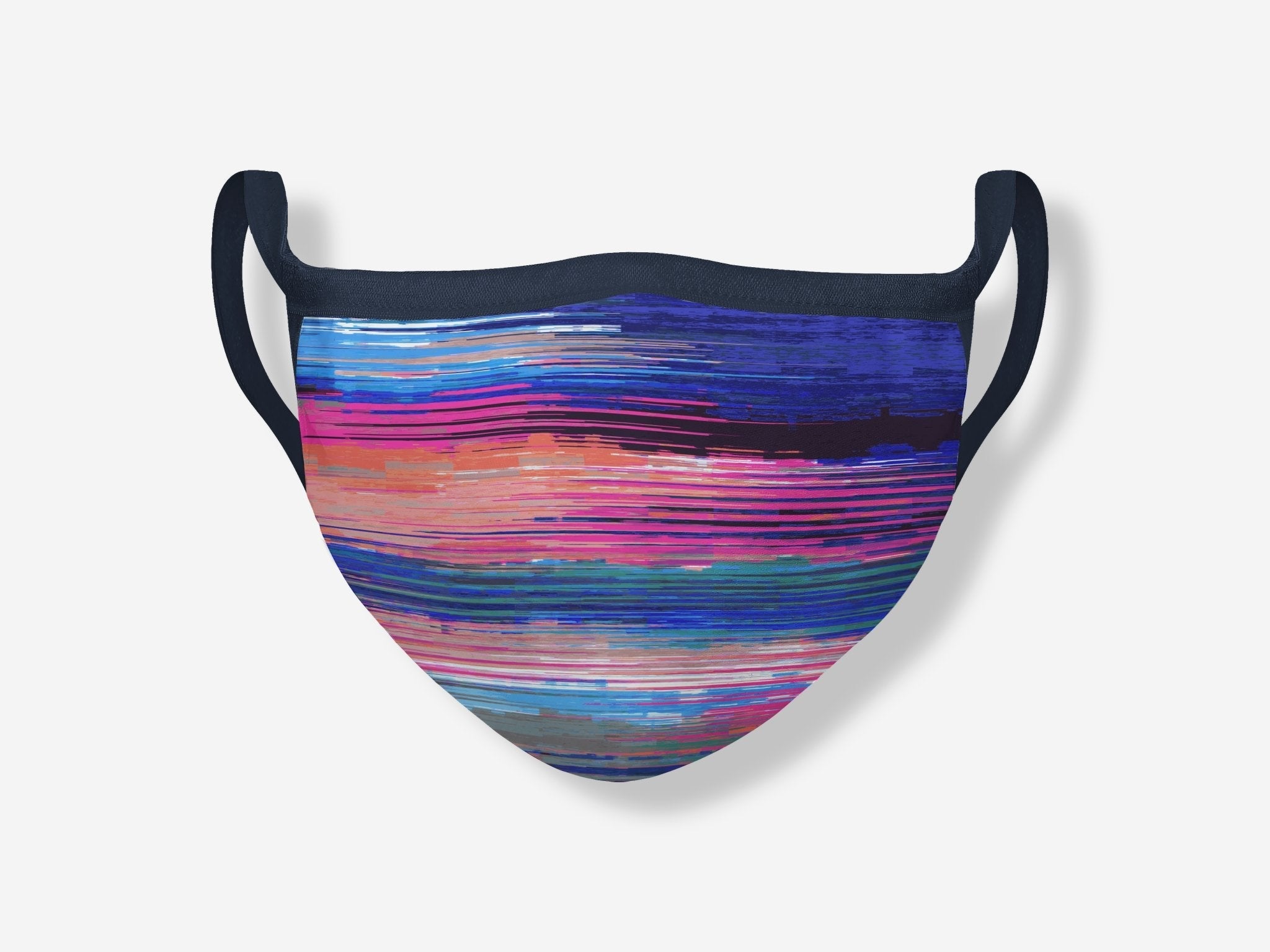 Masque ECO abstract stripes multi - AU NOIR