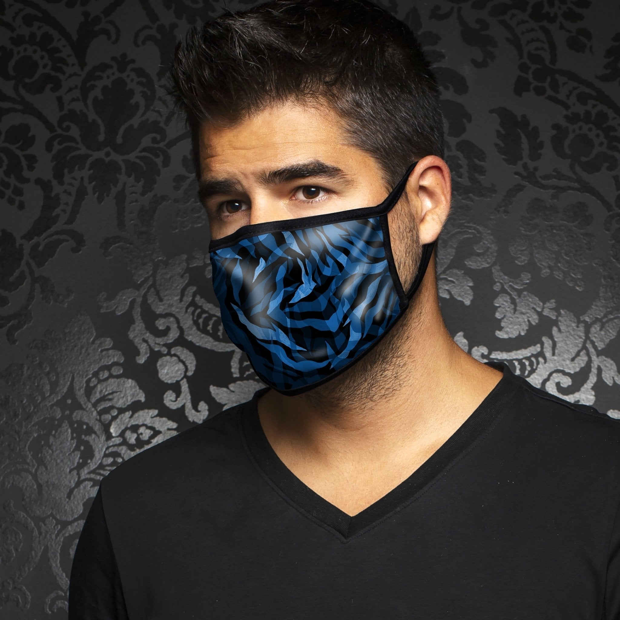 Masque ECO bengal blue - AU NOIR