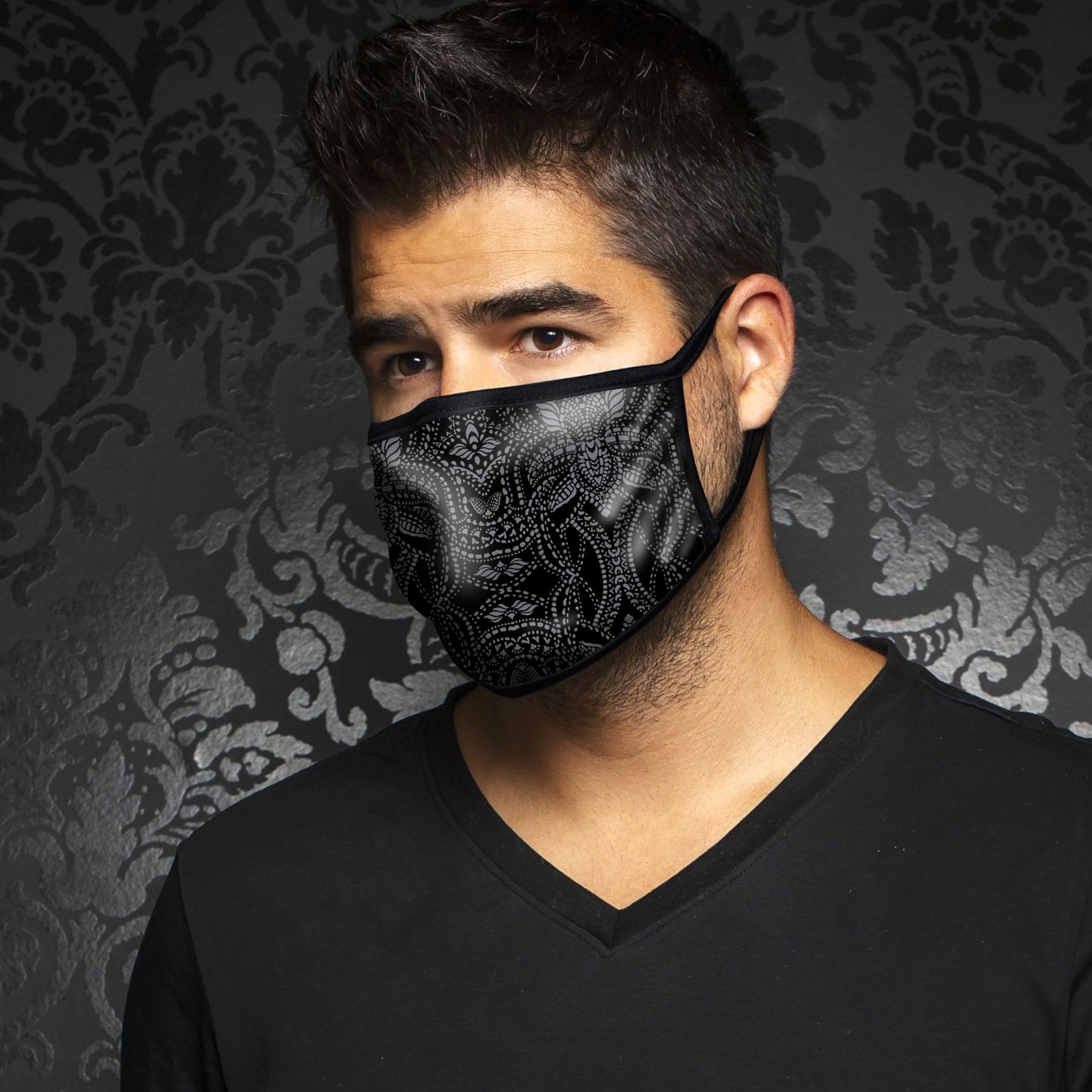 Masque ECO damas black - AU NOIR
