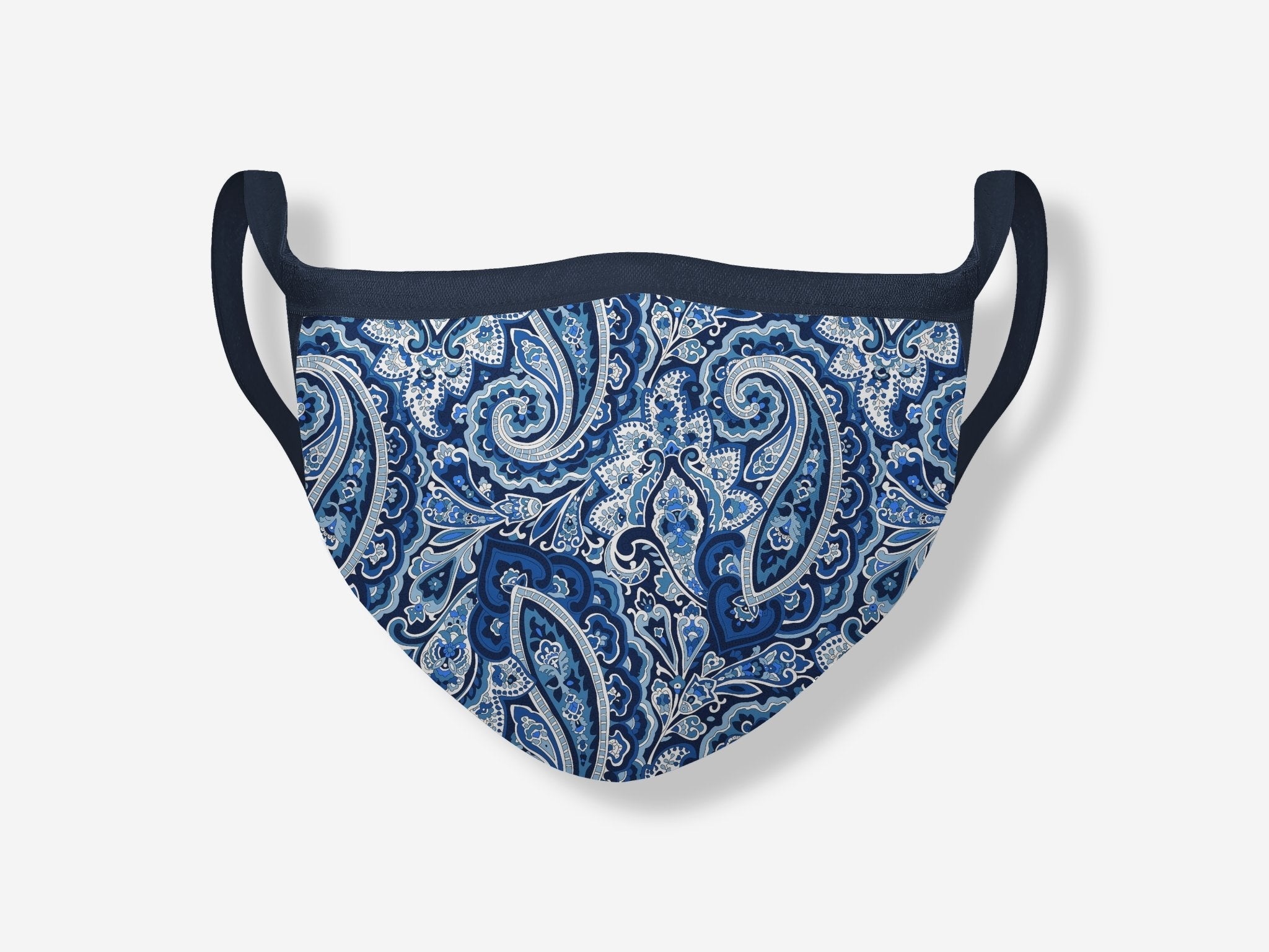 Masque ECO mix paisley navy - AU NOIR