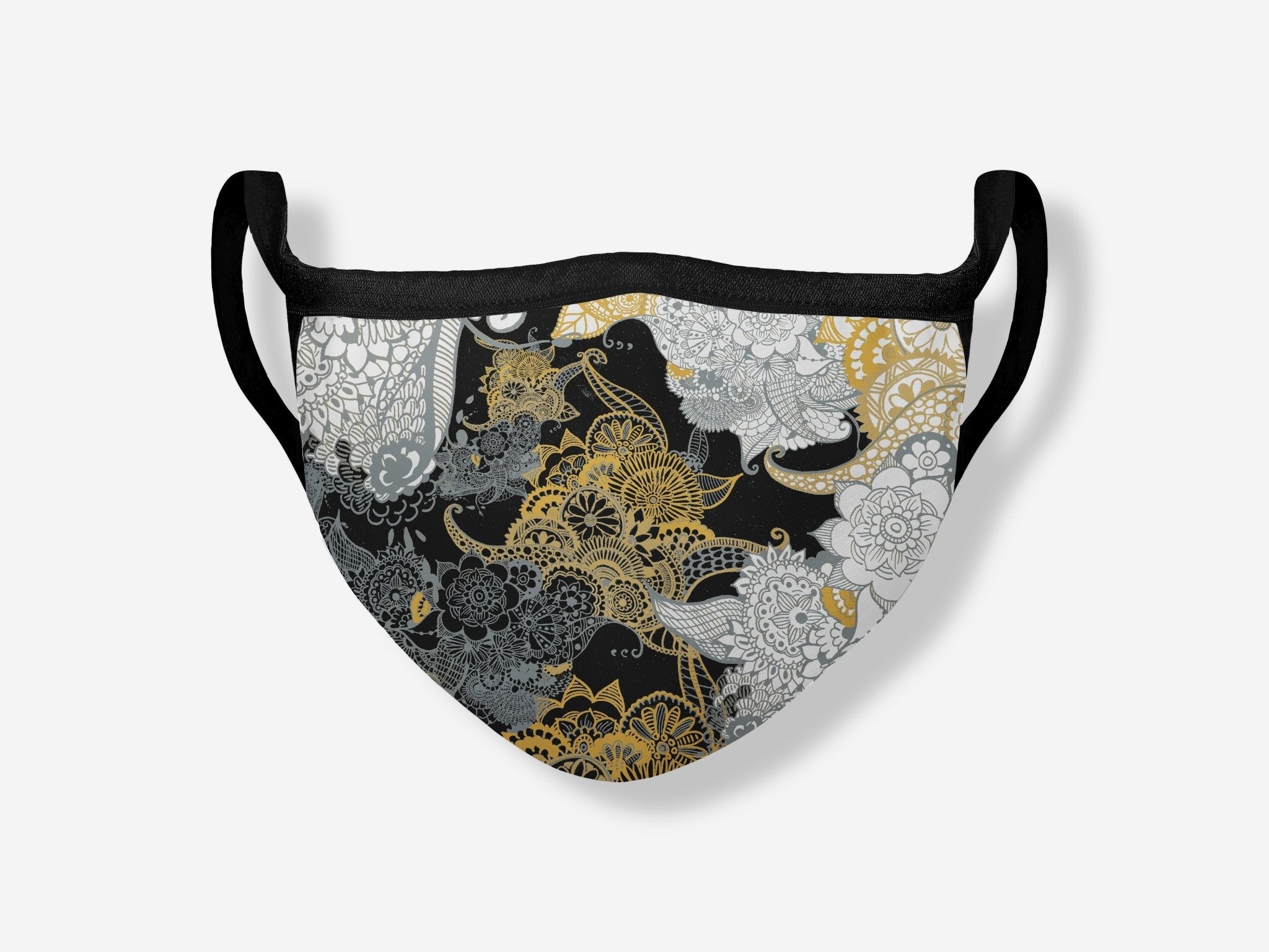 Masque ECO paisley gold - AU NOIR
