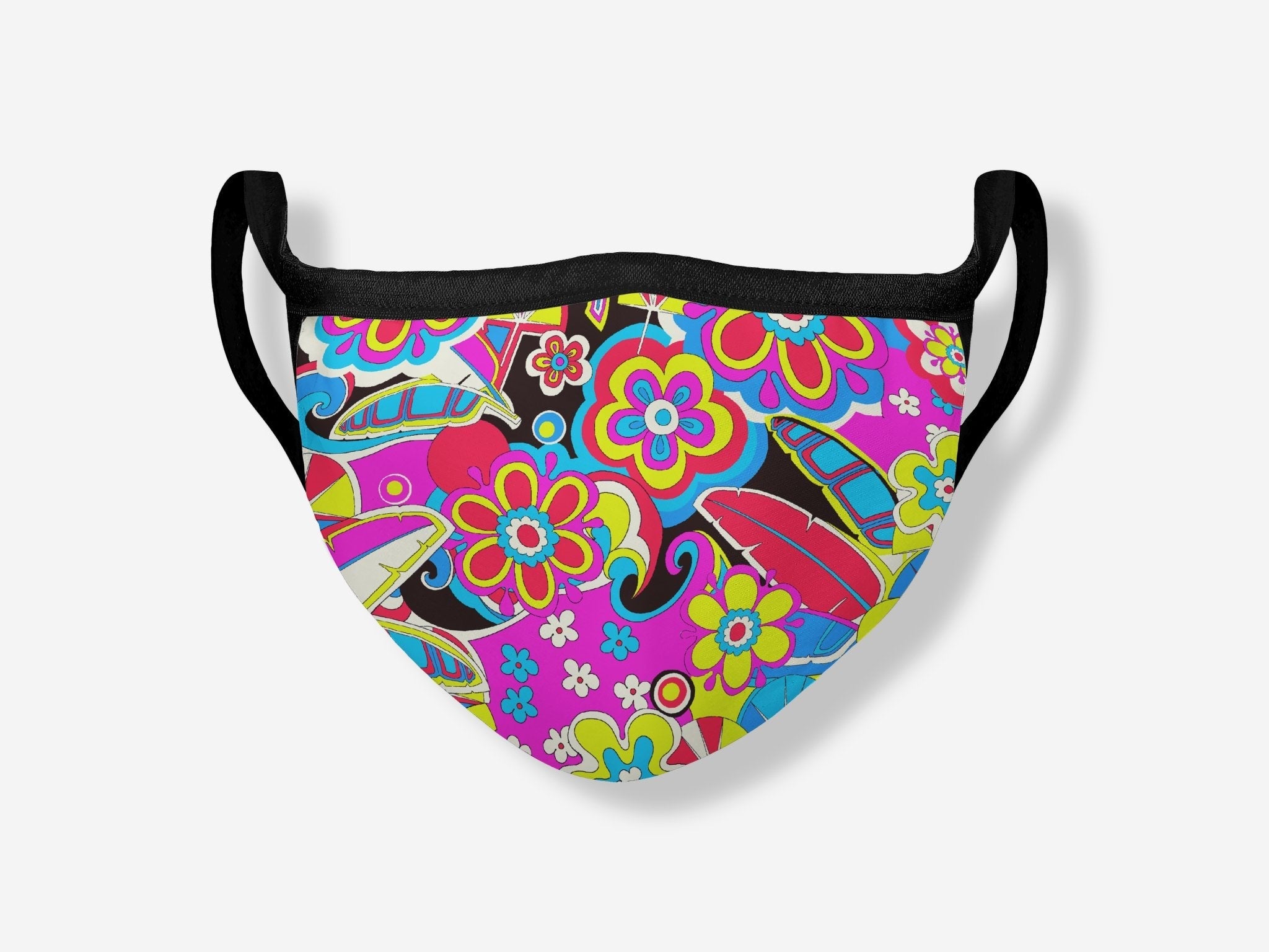 Masque ECO psychedelic multi - AU NOIR