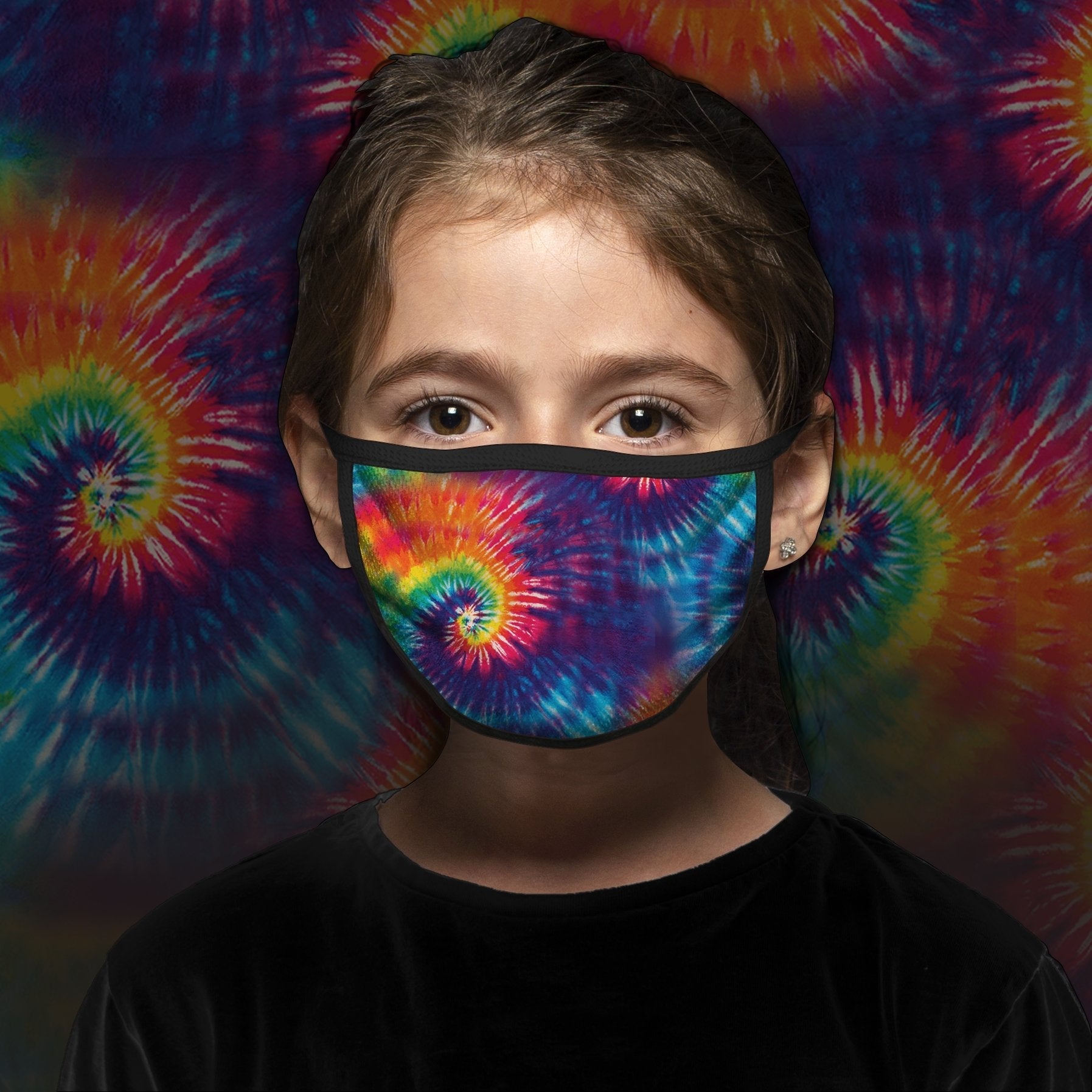 Masque ECO tie dye multi - AU NOIR
