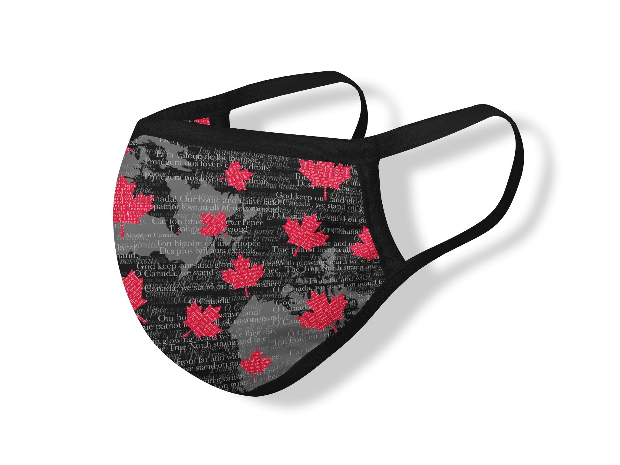 Masque LE CANADIEN, noir - AUNOIR