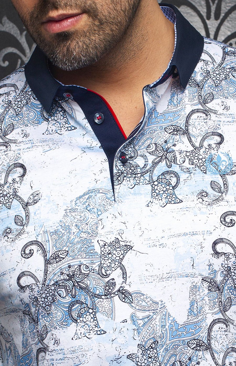 Polo | Barberini, Light blue - AU NOIR