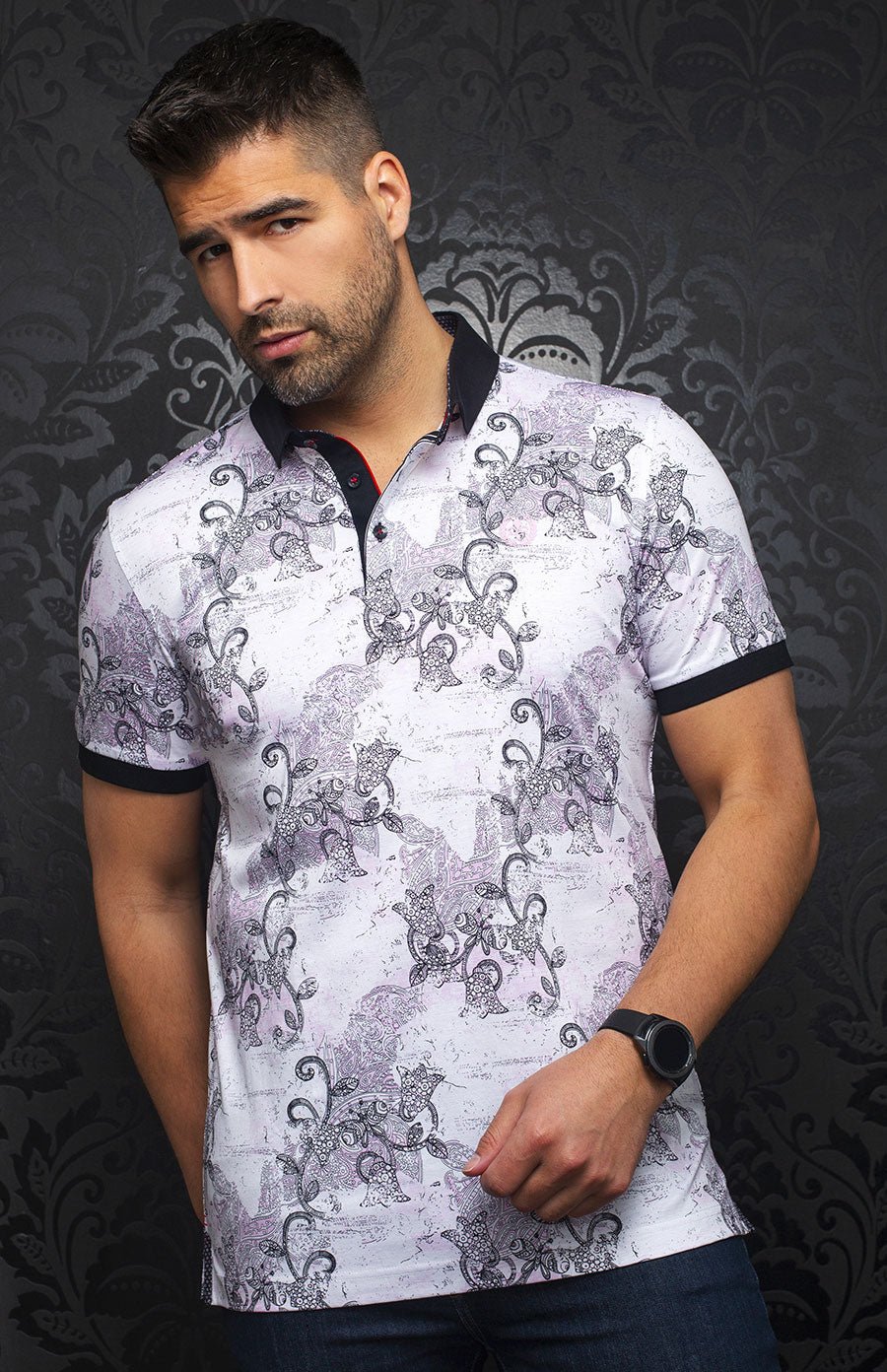 Polo | Barberini, Pink - AU NOIR
