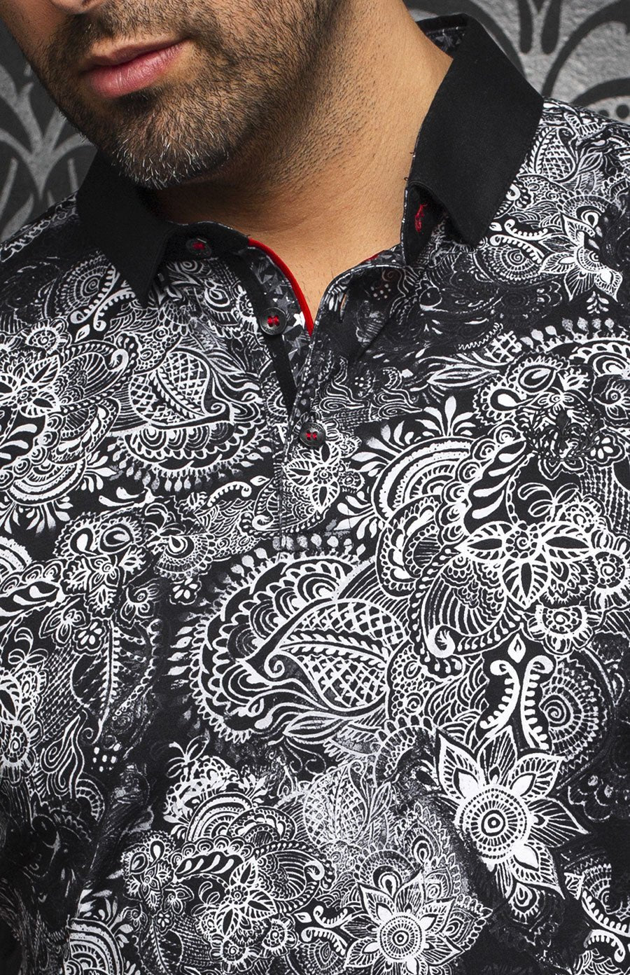 Polo | DELOS, Black - AU NOIR