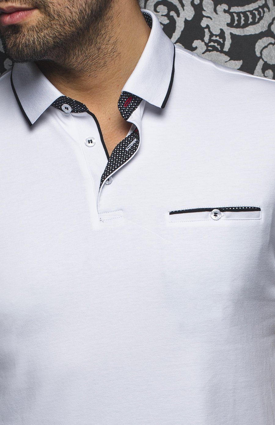 Polo | MERCURY White - AU NOIR