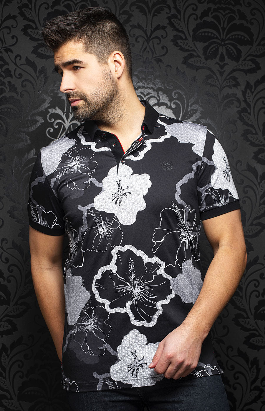 Polo | MOLOKAI, black - AU NOIR