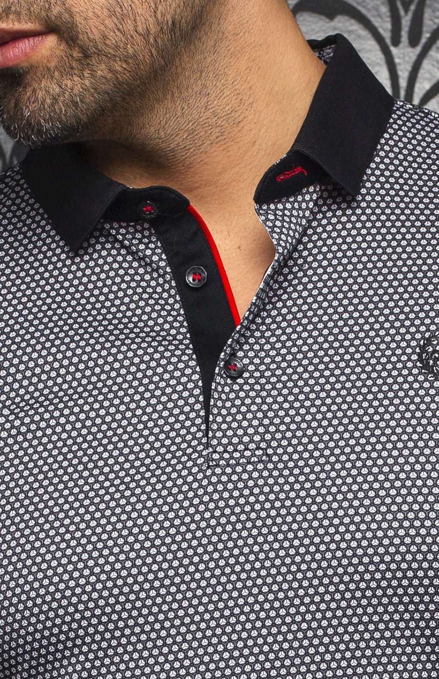 Polo | SYROS, Black - AU NOIR