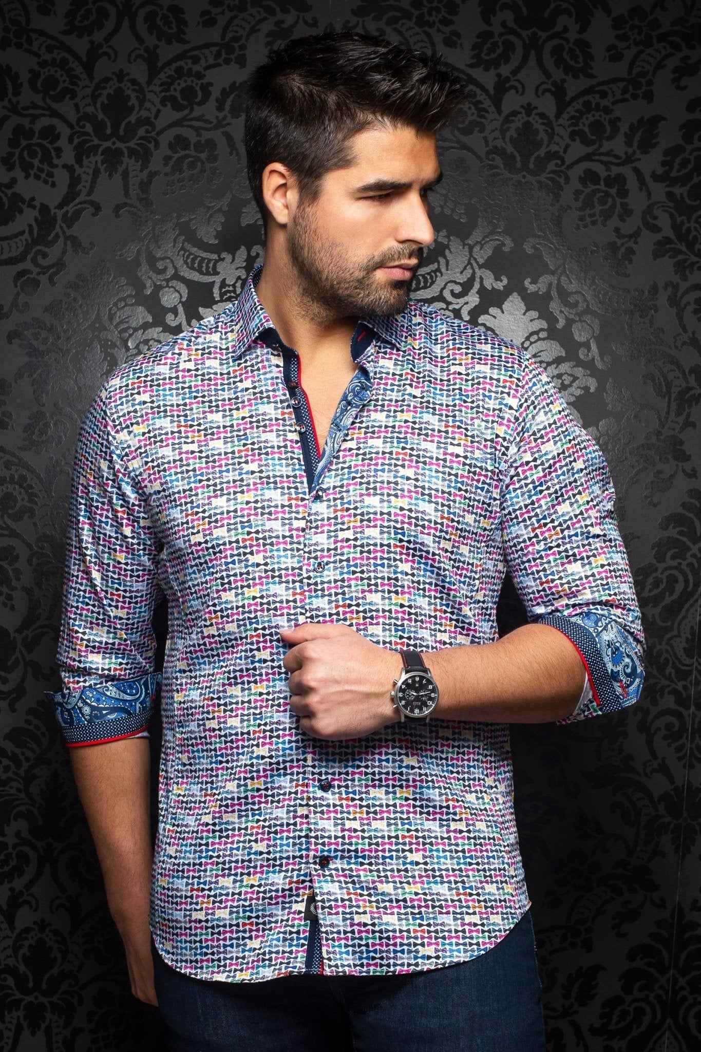 Shirt | Ellington Multi - AUNOIR