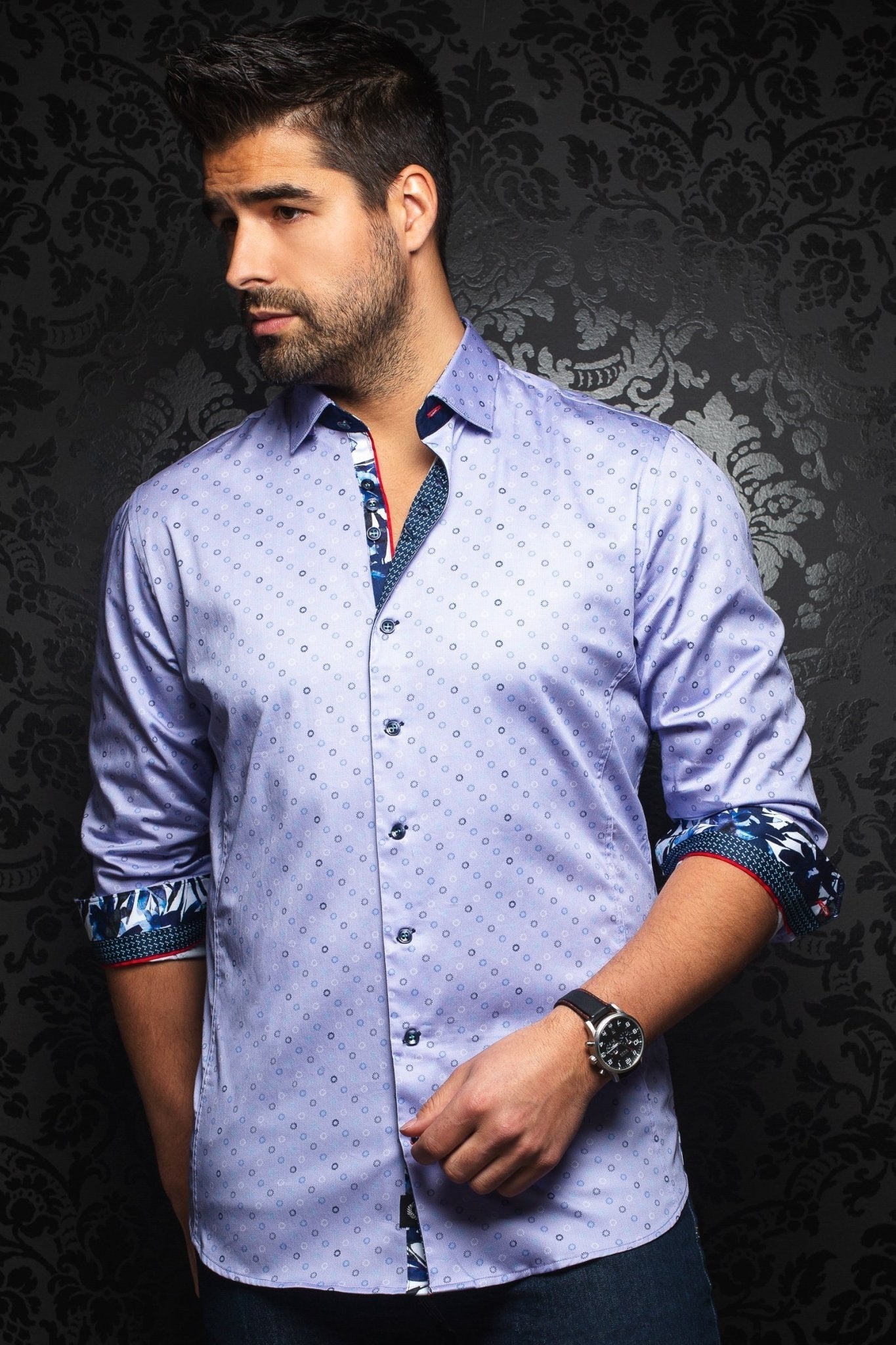 Shirt | Juliano Lavender - AUNOIR