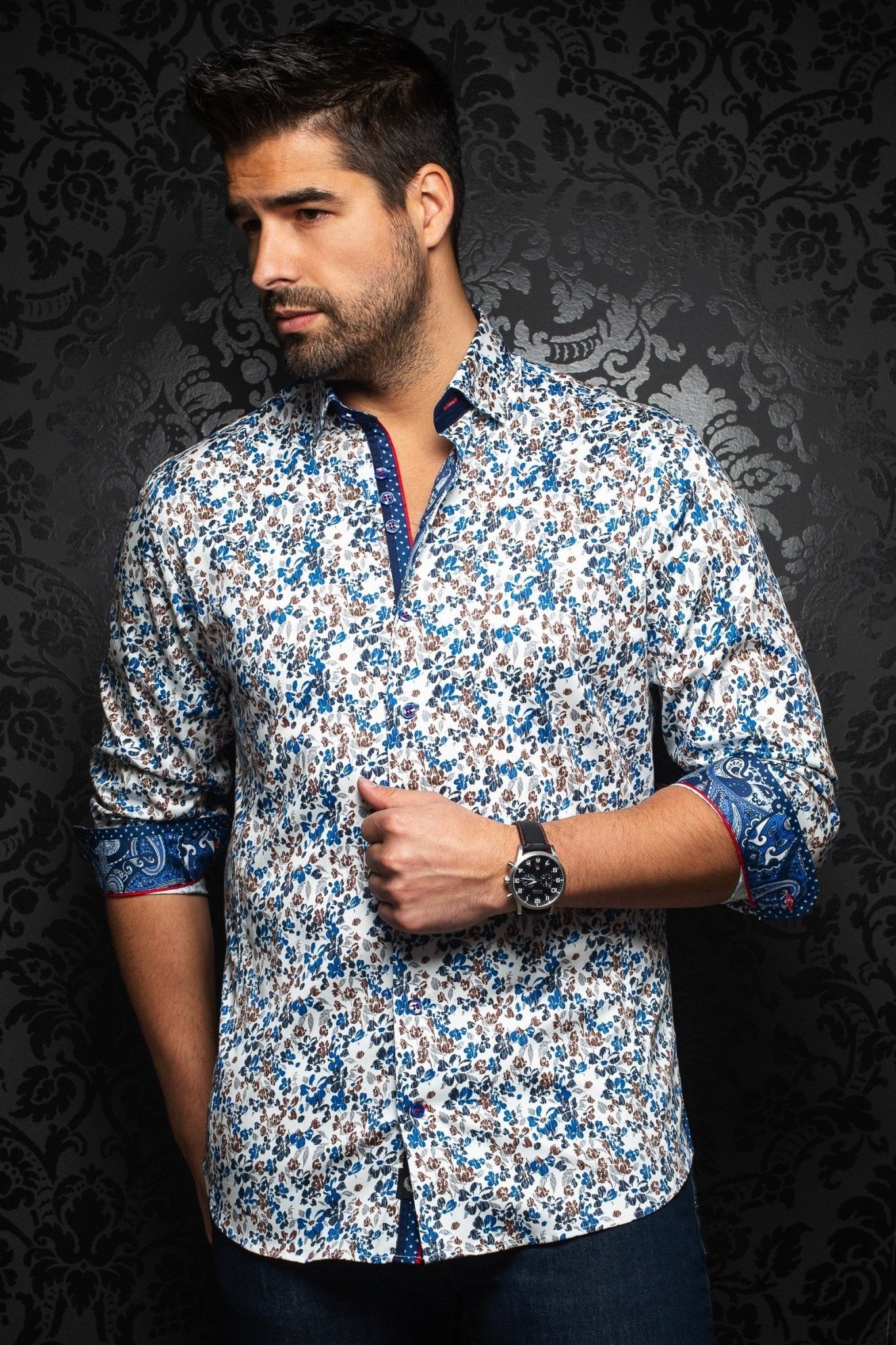 Shirt | Mauro Blue - AUNOIR