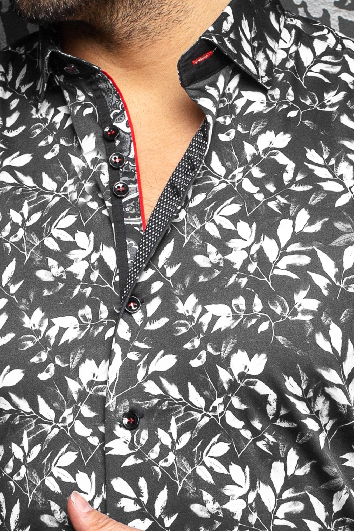 Short-Sleeve Shirt | Ixtapa Black - AUNOIR