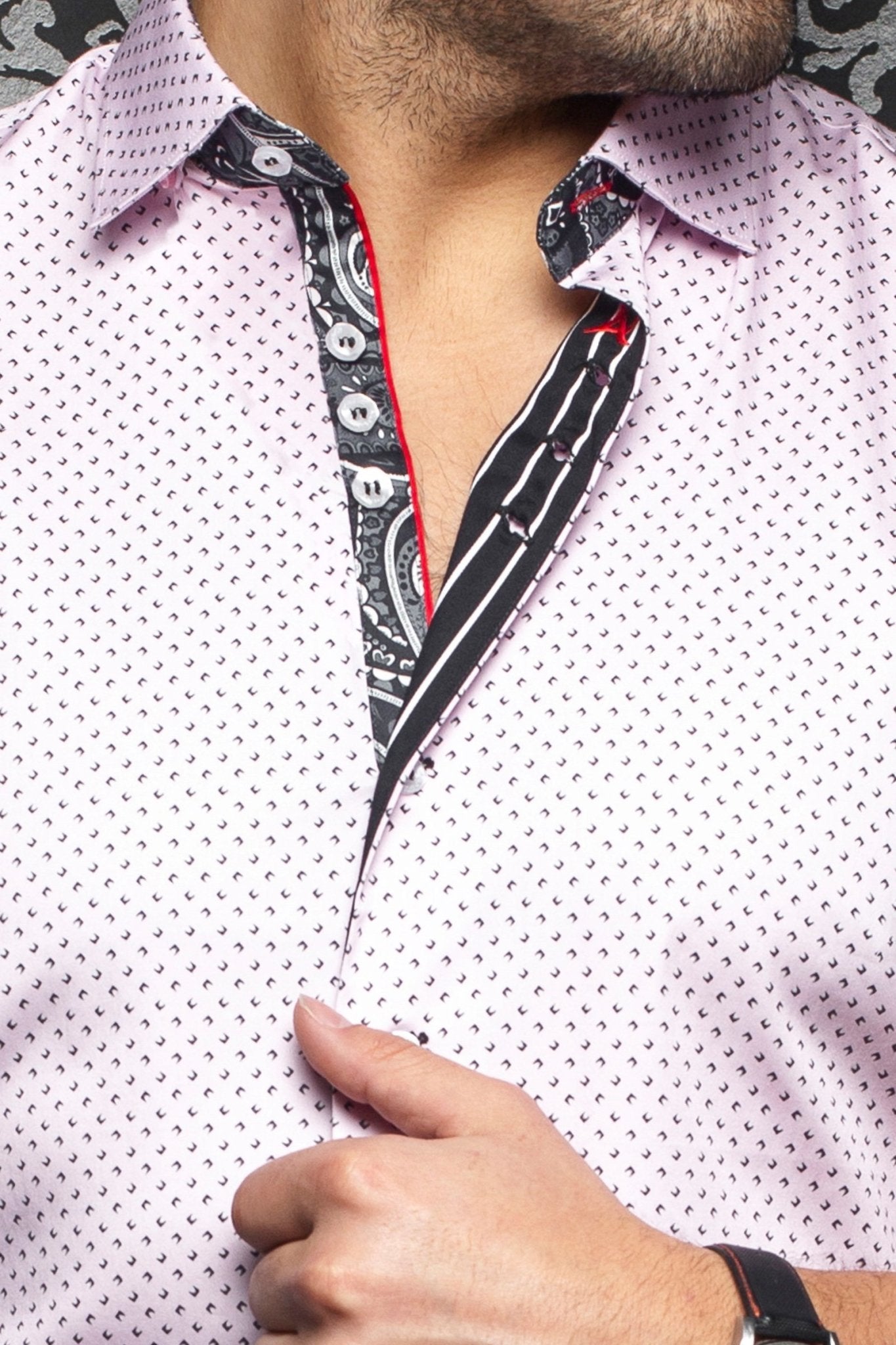 Short-Sleeve Shirt | Wexler Pink - AUNOIR