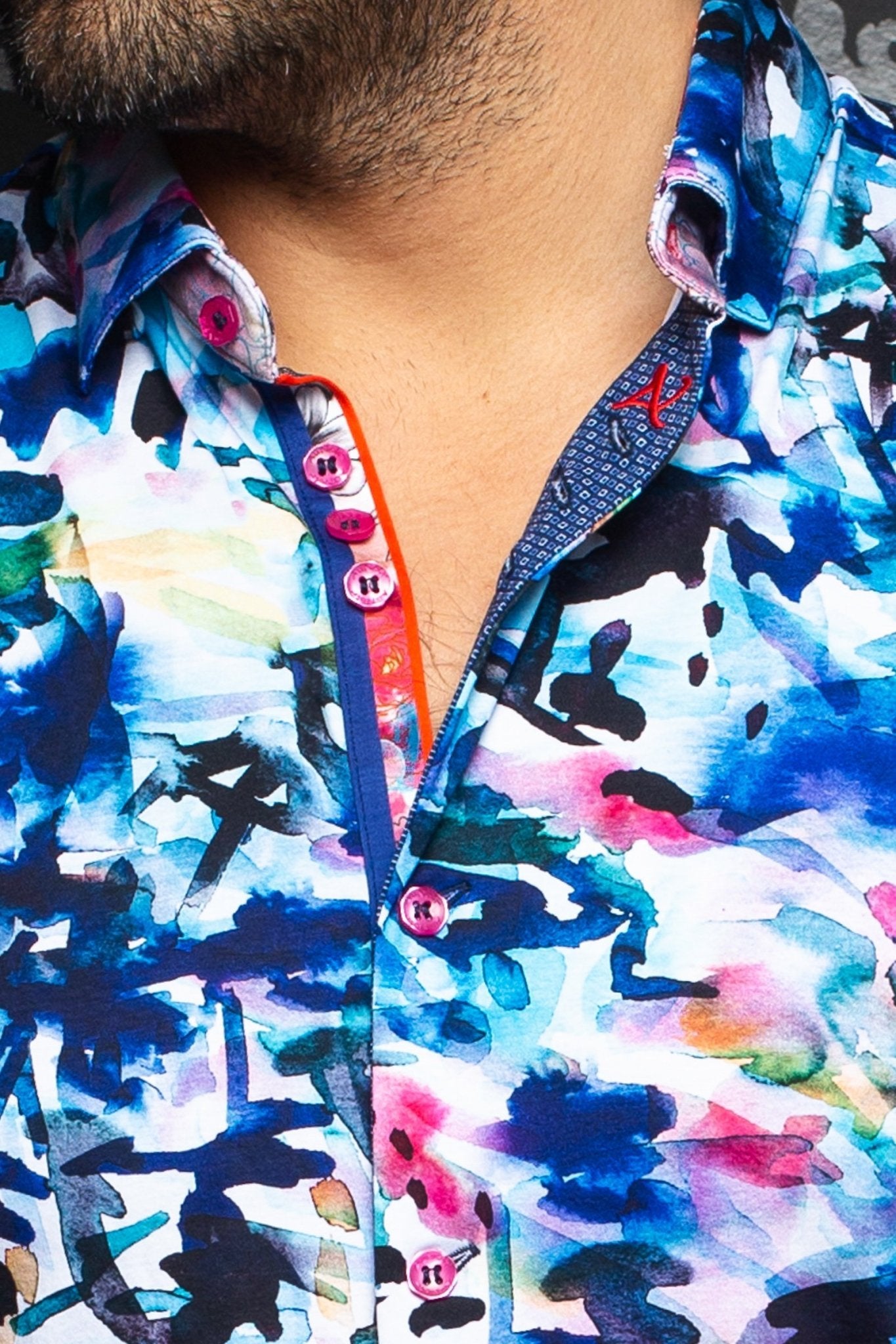 Stretch Shirt | Matisse Multi - AUNOIR
