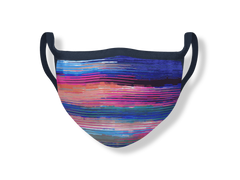 Masque ECO abstract stripes multi