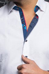 Short-Sleeve Shirt | Tomassi Jaqc White