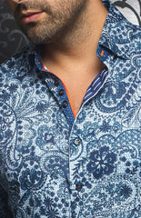 Chemise | DALI, Blue - AU NOIR