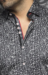 Chemise | DALINO, Black - AU NOIR